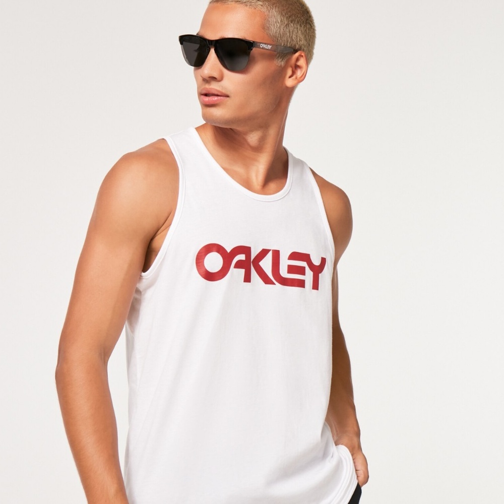 Oakley's Mens white tank top